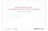 New Mastercam Adminstrator Guide - Macdac Engineering · 2018. 6. 1. · Registry 24 Grouppolicies 24 Settinginstallationdefaults 24 NetHASP Networks 25 NetworkAdministration(NetHASP)