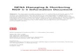 NENA Managing & Monitoring NG9-1-1 Information Document · NENA Managing & Monitoring NG9-1-1 Information Document