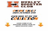 ENDS OCTOBER 8TH CLICK HERE to see the ... - hurley.k12.wi.us...Hurley Northstars Booster Club All Proceeds Benefit Hurley Student-Athletes $20.00 Richardson Adjustable Cap Badger