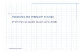 Resistance and Propulsion of Shipsbveitch/courses/r-p/Assignments/Prop-charts-wo… · Preliminary propeller design using charts . Introduction to R & P ! Example 3 Resistance and
