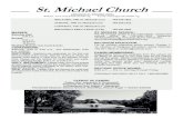 St. Michael Church...2020/10/18  · St. Michael Church ANNANDALE, VIRGINIA 22003 Website:  E-mail: church@stmikes22003.org RECTORY, 7401 St. …