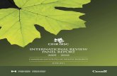 INTERNATIONAL REVIEW PANEL REPORTcihr-irsc.gc.ca/e/documents/irp_2011_e.pdf · 2019. 12. 4. · CIHR International Review Panel Report, 2005-2010 1 Since the last IRP report, CIHR