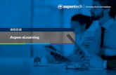 Aspen eLearning · 2018. 9. 14. · Aspen eLearning课程可以以个人用户或企业级用户购买。 请访问 aspentech.cn/elearning 了解相关购买信息，并联系销售代表，