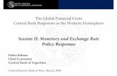 Session II: Monetary and Exchange Rate Policy Responses€¦ · Pedro Rabasa Chief Economist Central Bank of Argentina Central Reserve Bank of Peru. March, 2009. 2 • Latam Central