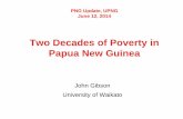 Two Decades of Poverty in Papua New Guineadevpolicy.org/presentations/2014-PNG-Update/Day-1/... · Percentage Living in Households Below Upper Poverty Line: 1996 Revised Data. 4.6