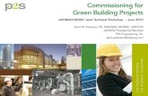 Commissioning for Green Building Projects - ASHRAE Hong ... workshop2010-PETERSON.pdfCommissioning for Green Building Projects ASHRAE/HKGBC Joint Technical Workshop – June 2010 Kent