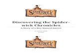 Discovering the Spiderwick Chroniclesajourneyofmywritingknowledge.weebly.com/uploads/1/...  · Web viewfront of every cover, written in huge curly letters, almost as if in a Gothic