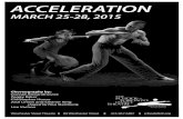 ACCELERATION · contains variations, paraphrases, and motifs from: Gigue, Sarabande, Water Study, Dionysiaques, The Pleasures of Counterpoint, Circular Descent, Handel Variations,