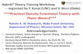 ***Practical Density Functional Theory with Plane Waves)*** · 2018. 10. 8. · approximated by single particle approximation using a self-consistent mean field. Frozen core approximation[von