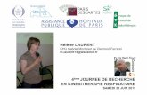 Hélène LAURENT - SPLFsplf.fr/wp-content/uploads/2019/09/HLaurent4JRKR.pdf · But du travail Vérifier l’intérêt d’un entraînement péri-opératoire de la musculature respiratoire
