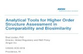 Analytical Tools for Higher Order Structure Assessment in ......design Process Comparability. Batch Analysis. Product Characterization. ... Exhypoxic polycythemic mouse bioassay. Comparable