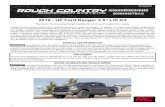 2019 UP Ford Ranger 3.5” Lift Kit€¦ · 1 2019 -UP Ford Ranger 3.5” Lift Kit *50000instbag* 50000INSTBAG 921500000 Thank you for choosing Rough Country for all of your suspension
