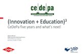 (Innovation + Education)(Innovation + Education)3 CeDePa five years and what’s next! Alberto Mercati EMEAI Associate Marketing Director PPA & IFBS Annual Congress Barcelona, October