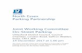 North Essex Parking Partnership Joint Working Committee ......2017/12/14  · NORTH ESSEX PARKING PARTNERSHIP JOINT COMMITTEE FOR ON-STREET PARKING 19 October 2017 at 1.00pm Council