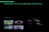 Causes of Coupling Failures - Lindis · coupling at an excessive misalignment than specified. 2) Fatigue failure of metallic disc coupling is very different than the gear coupling,