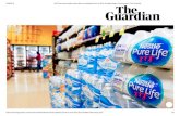 3/28/2018 WHO launches health review after microplastics ... Ban...The brands Orb Media said it had tested were: Aqua (Danone), Aquaﬁna (PepsiCo), Bisleri (Bisleri International),
