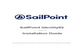 Installation Guide · IdentitiyIQ Installation Guide 1 Supported Platforms Chapter 1: How to Install and Deploy SailPoint IdentityIQ Use the following information to install and deploy