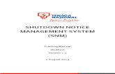 SHUTDOWN NOTICE MANAGEMENT SYSTEM (SNM) Manual SNM 1.1.pdf · Shutdown Notice Management System (SNMS) for Tenaga Nasional Berhad Shutdown Notice Management System (SNMS) for Tenaga