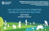 USA ACTION PLAN FOR COMBATING ANTIBIOTIC-RESISTANT … · Development The National Action Plan was developed in response to Executive Order 13676: Combating Antibiotic- Resistant