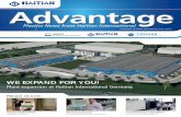WE EXPAND FOR YOU!€¦ · MANUFACTURER Interview with Prof. h.c. mult. Helmar Franz, Haitian International Professor Helmar Franz gave a lecture at the “International Injection