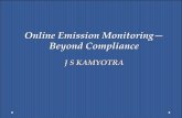 Online Emission Monitoring Beyond Compliancecdn.cseindia.org/userfiles/Regulatory-aspects-of-online-air-pollution... · sample gas is typically at 180°C to avoid condensation and