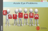 C I - N S W · Examination Eyelids Visual acuity – Very important Extra ocular movements Pupils – Accommodation, Light and RAPD Conjunctiva Slit Lamp + Fundoscopy