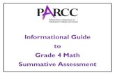 Informational Guide to Grade 4 Math Summative Assessmentstem-educ.weebly.com/uploads/2/3/3/2/23325630/...Informational Guide to Grade 4 Math Summative Assessment 3 Claims Structure*: