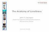 The Anatomy of Loneliness · 2008. 10. 30. · (e.g., CRP) Epinephrine Hypothalamus Pit. Macrophages Leukocytes (e.g., Macrophages) APPs, IL-1 , IL-6 TNF- Glucocorticoids Macrophages