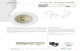 ET-LED-401 LED-TRACK FIXTURE...LED-401. Our baffle optic design will enhance any space by distributing light evenly, while minimizing unwanted glare and brightness. With over three