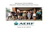 Midwest EPA/PMRA Aquatic Plant Management Tour · The Aquatic Ecosystem Restoration Foundation’s (AERF) Mission is committed to sustainable water resources through the science of