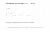 33209-013: Community-Managed Irrigated Agriculture Sector … · 2014. 9. 29. · - 2 - II. DESCRIPTION OF THE SUBPROJECT 4. Project Location. The subproject is located in the Khutta