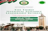 THE NATIONAL ASSEMBLY The Third National Assembly … NATIONAL... · Naomi Shaban, EGH, MP Mr. Michael R. Sialai, EBS Vice Chairperson, Parliamentary Service Commission Clerk of the