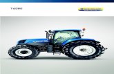 T6080 - CNH Industrial · Ultimate Comfort T6080 Range Command™ and Power Command™ tractors are available with the proven standard armrest that makes spending long hours in the