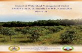 Impact of Watershed Management Under PMKSY-WD, (Erstwhile ... · into a single program namely the Integrated Watershed Management Program (IWMP) with the objectives of: (a) Improving