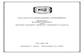 COLLECTIVE BARGAINING AGREEMENT Between ... Deputy...COLLECTIVE BARGAINING AGREEMENT Between KITSAP COUNTY and KITSAP COUNTY DEPUTY SHERIFF’S GUILD KC-497-19 January 1, 201 9 –