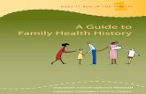 New A Guide to Family Health History - GeneticAlliance.org · 2011. 9. 8. · family members about family history? (3)7-8692-28,)*%1-0=# * Passing on the knowledge I was only three