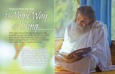 Satsang by Swami Amar Jyoti The Yogic Way of Living Ylight-of-consciousness.org/satsangs/satsang23-2_the_yogic_way_of_living.pdfSatsang by Swami Amar Jyoti 2 Light of Consciousness