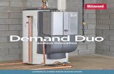 Demand Duo - Cozy Comfort Plus...Relief Valve 4 7 6 5 10 9 11 3 8 2 1 A quick and easy upgrade to a Rinnai Demand Duo system can deliver an endless supply of hot water for commercial