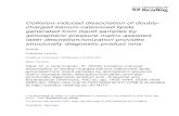 New Collisioninduced dissociation of doublycentaur.reading.ac.uk/74111/8/10.1007%2Fs00216-017-0788-6... · 2018. 12. 18. · tionnumber(>10) were producedwitha biphasic ESI(BESI)
