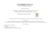 Standards, Quality Report for session 2014 2015 Improvement Plan … · Standards, Quality Report for session 2014 – 2015 Improvement Plan for session 2015 – 2016 Murrayburn Primary