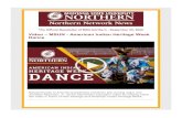 Video – MSUN - American Indian Heritage Week Dance · 2020. 9. 25. · Native American Indian Heritage Week In honor of American Indian Heritage Week, the Little River Institute
