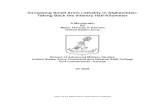 Increasing Small Arms Lethality in Afghanistan: Taking ... · Increasing small arms lethality in Afghanistan: Taking back the Infantry Half-Kilometer . This monograph was defended