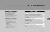 Air sensor - ASH & ALAIN · 2013. 6. 2. · Category and usage 1162 CONTENTS 1171 1184 1198 1226 1229 1232 1240 1242 1243 Air sensor The air sensor consists of a sensor nozzle - a