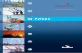 hyrope - Amzone International Ltd. · Discard criteria (The number of break in the load bearing wires in outer strands) Size 12~ 34 12~ 38 12 ~ 45 Total number of wire 205 235 265