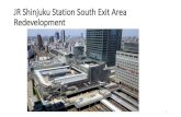 JR Shinjuku Station South Exit Area Redevelopment · 4 Shinjuku Served by Railway Network Busiest Terminal In the World 3.4M Passenger Per Day 5 Railway Operating Companies running