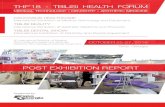 POST EXHIBITION REPORT - TBILISI HEALTH FORUMtbilisihealthforum.ge/pdfs/7029bd4ce6a1ee60914e6bc854df...TBILISI HEALTH FORUM 2018 - POST SHOW REPORT ABOUT EXHIBITION ExpoGeorgia is