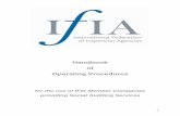 Handbook of Operating Procedures · 3 February 2011 Introduction Trust and integrity are critical components of IFIA members’ brand equity. In order to protect this in the market