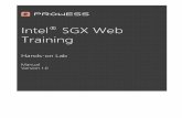 Intel SGX Web Training · In this lab, we will view Intel SGX BIOS settings; if supported, the BIOS might include settings for Enabled, Software Controlled, and Disabled. 1. Boot