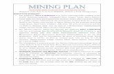 INCLUDING MINE CLOSURE PLAN FOR ROUGH STONEenvironmentclearance.nic.in/writereaddata/District/approvedminplan/... · iii) Avoid uneven rat hole mining and follow scientific and systematic
