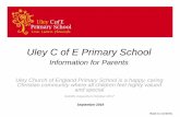 Uley C of E Primary School · • Miss Michelle Thorpe – Mid-day Supervisor • Mrs Sam Caldwell – Mid-day Supervisor We are an energetic and caring team (including both part-time